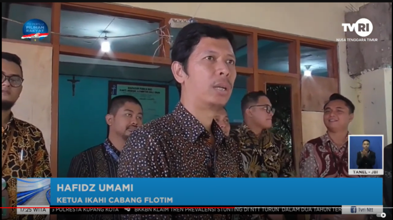 Read more about the article LIPUTAN TVRI PADA KEGIATAN BAKTI SOSIAL IKAHI CABANG FLORES TIMUR DALAM RANGKA HUT IKAHI KE-30
