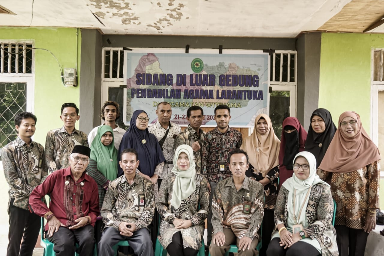 You are currently viewing SIDANG DI LUAR GEDUNG KEDUA PENGADILAN AGAMA LARANTUKA TAHUN 2024 DI KEC. WITIHAMA