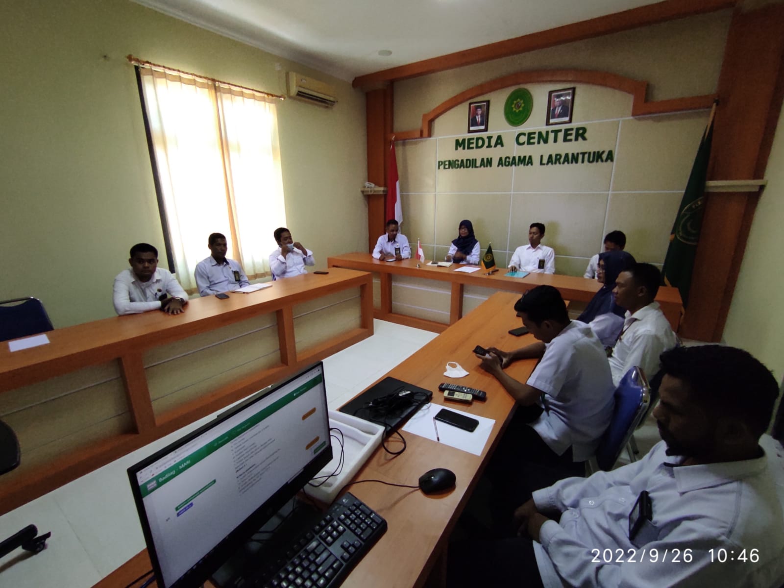 You are currently viewing PELAKSANAAN RAPAT TINDAK LANJUT PENGISIAN LKE APM ZI DAN EKSPOSE HASIL PENGAWASAN BIDANG TRIWULAN KE III TAHUN 2022