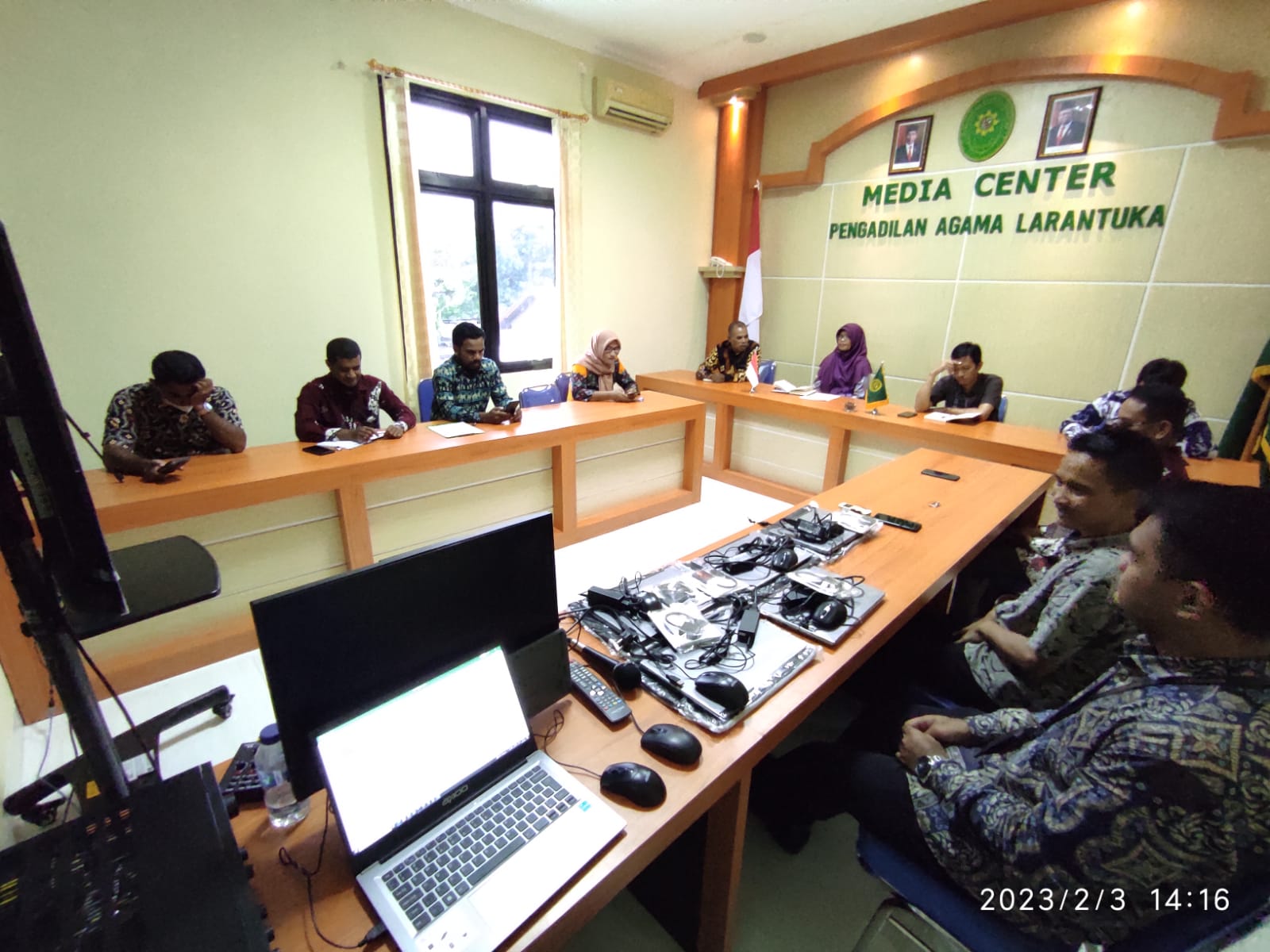 You are currently viewing PELAKSANAAN RAPAT KOORDINASI DAN EVALUASI BULANAN PENGADILAN AGAMA LARANTUKA