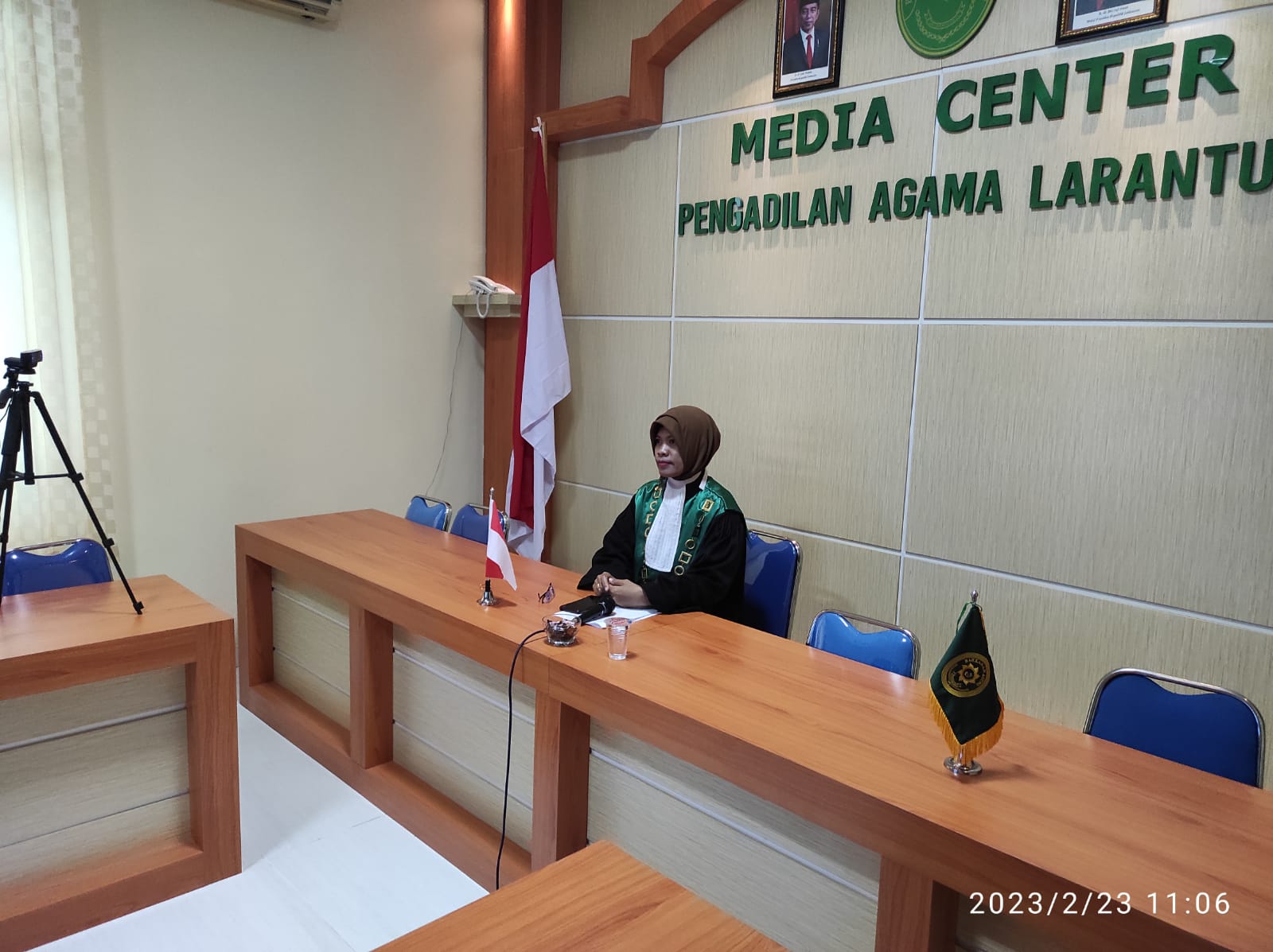 You are currently viewing KETUA PENGADILAN AGAMA LARANTUKA MENGIKUTI SIDANG LAPORAN TAHUNAN MAHKAMAH AGUNG REPUBLIK INDONESIA TAHUN 2022