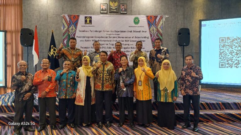 Read more about the article KETUA PENGADILAN AGAMA LARANTUKA MENGIKUTI KEGIATAN SOSIALISASI PERLINDUNGAN HUKUM HAK KEPERDATAAN ANAK DIBAWAH UMUR YANG DISELENGGARAKAN OLEH BALAI HARTA PENINGGALAN MAKASSAR