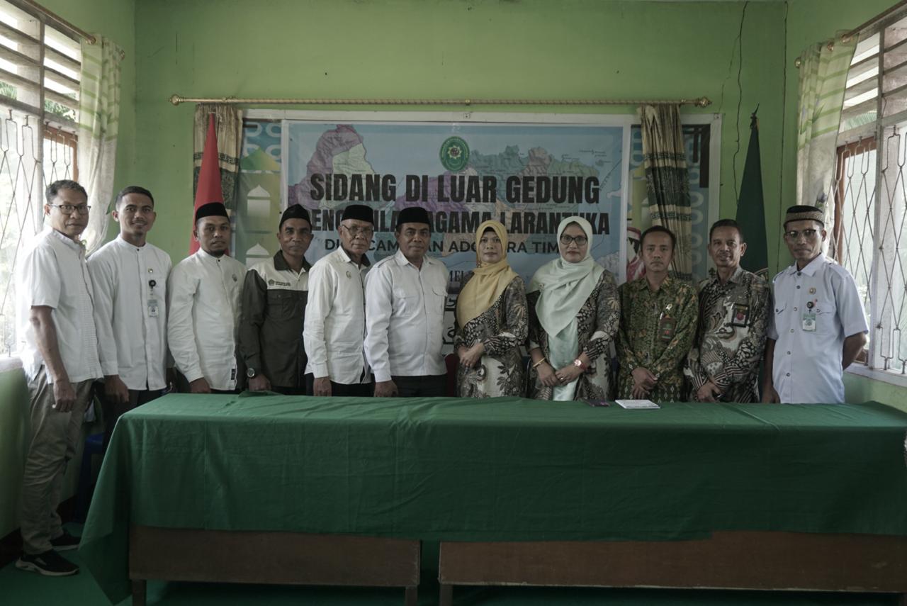 You are currently viewing SIDANG DI LUAR GEDUNG KE-3 PENGADILAN AGAMA LARANTUKA TAHUN 2024 DI KEC. ADONARA TIMUR