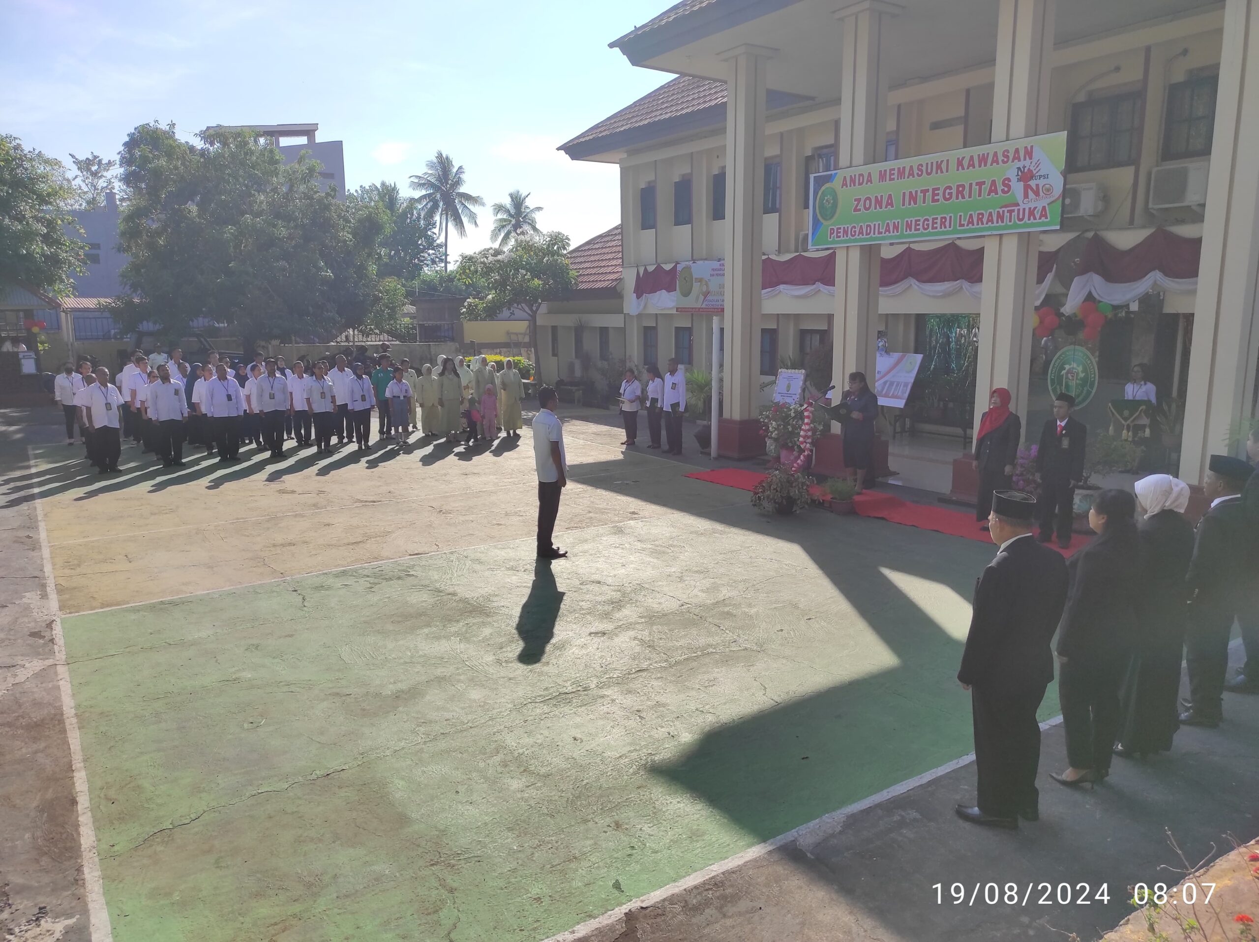 You are currently viewing Upacara Peringatan Hari Ulang Tahun Mahkamah Agung RI Ke-79