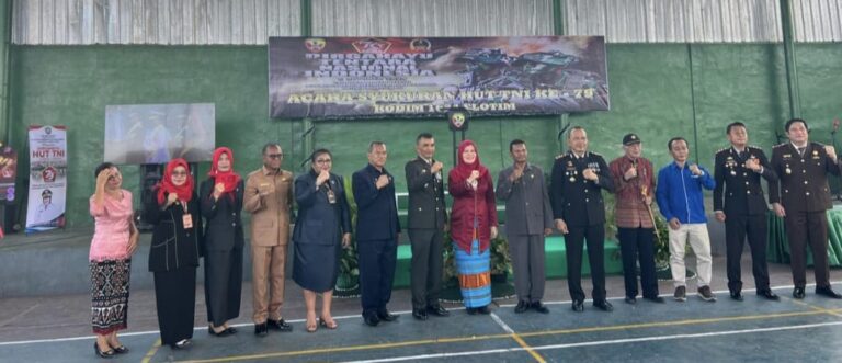 Read more about the article Ketua Pengadilan Agama Larantuka Hadiri Upacara HUT TNI ke-79 di KODIM 1624 Flores Timur