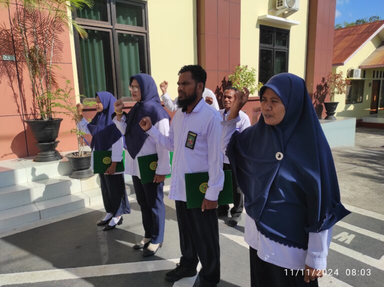 Read more about the article Apel Pagi Pengadilan Agama Larantuka Berlangsung Khidmat