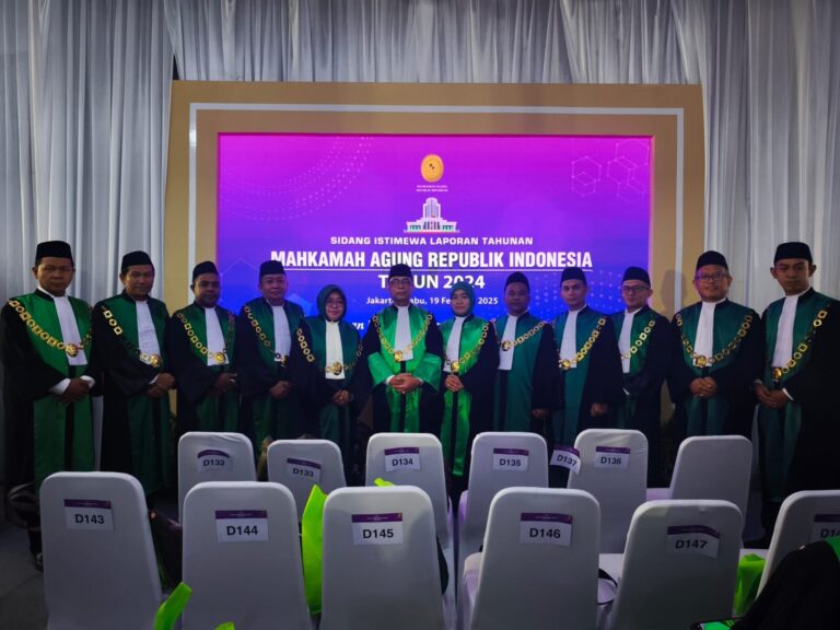 Read more about the article Ketua Pengadilan Agama Larantuka Hadiri Sidang Istimewa Laporan Tahunan Mahkamah Agung 2024 Bersama Ketua PTA Kupang dan Ketua PA se-NTT