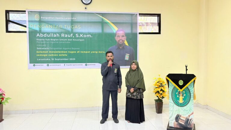 Read more about the article Dari Larantuka ke Bajawa: Bapak Abdullah Rauf, S.Kom. Emban Amanah Baru sebagai Sekretaris
