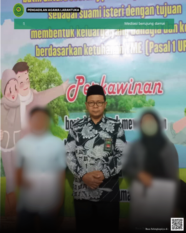 Read more about the article Mediasi Berhasil, Perdamaian Tercapai di PA Larantuka