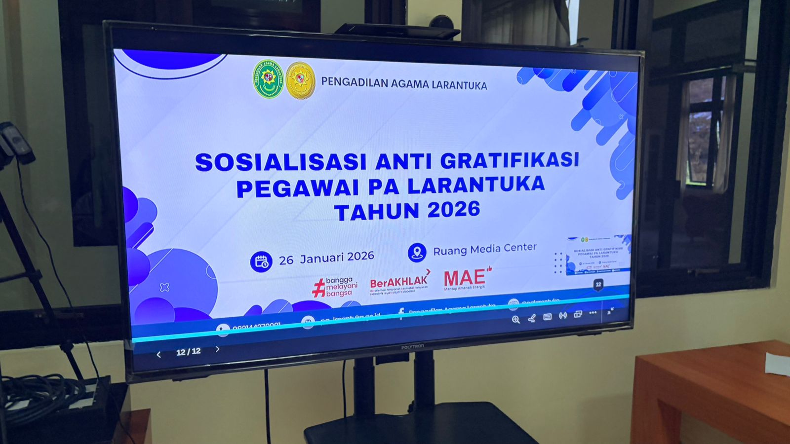 You are currently viewing PA Larantuka Perkuat Komitmen Anti Gratifikasi