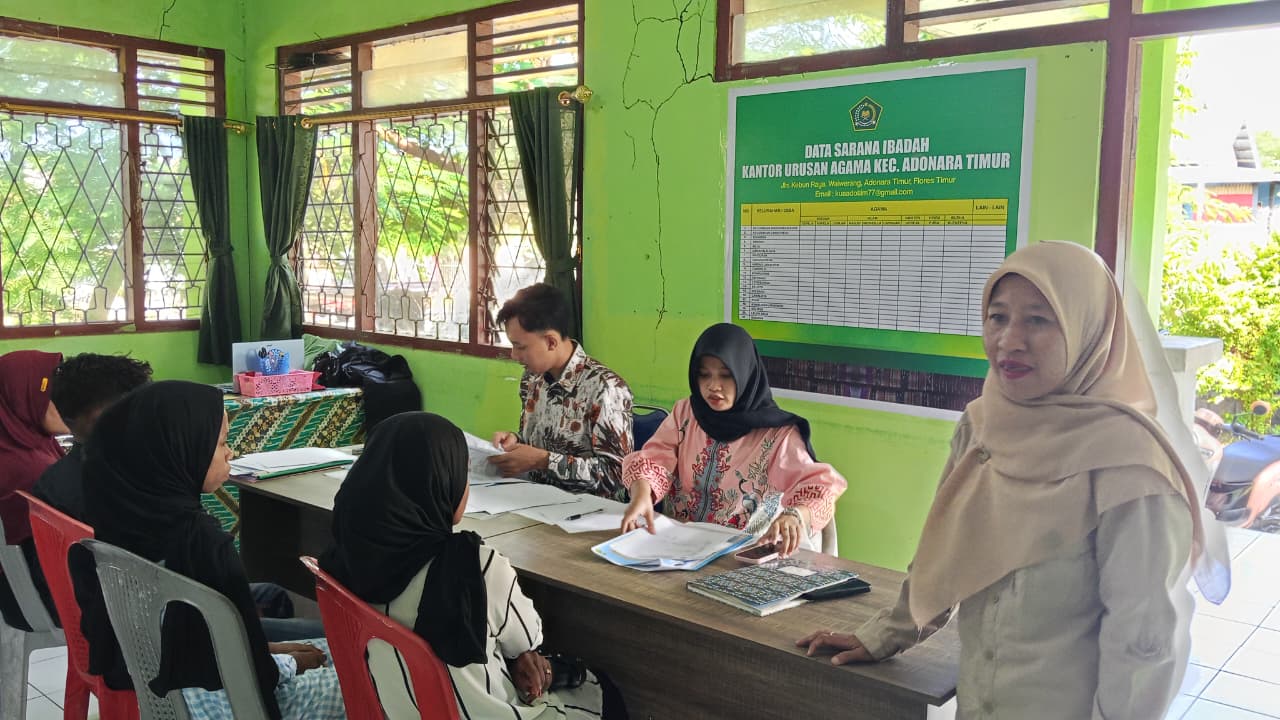 You are currently viewing PA Larantuka Lakukan Survei Sidang Keliling di KUA Adonara Timur