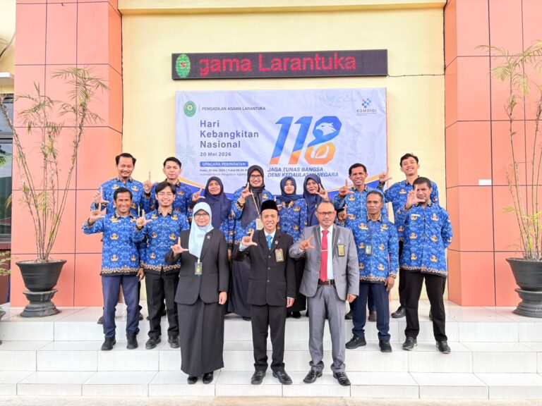 Read more about the article PA Larantuka Gelar Upacara Hari Kebangkitan Nasional 2026 dengan Khidmat dan Penuh Semangat Nasionalisme