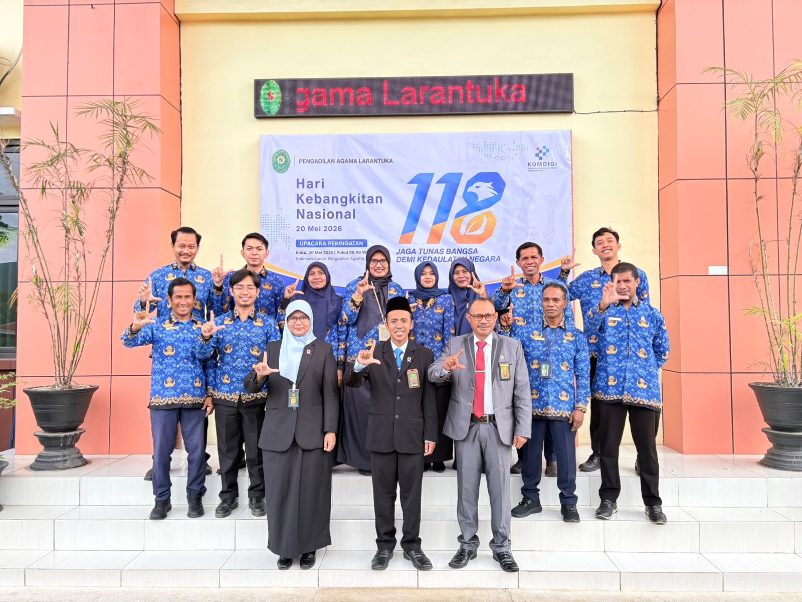 You are currently viewing PA Larantuka Gelar Upacara Hari Kebangkitan Nasional 2026 dengan Khidmat dan Penuh Semangat Nasionalisme