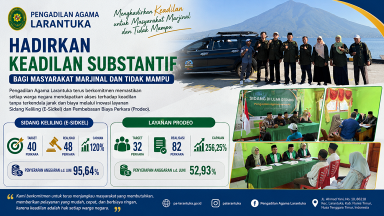 Read more about the article Pengadilan Agama Larantuka Hadirkan Keadilan Substantif bagi Masyarakat Marjinal Melalui Sidang Keliling dan Layanan Prodeo