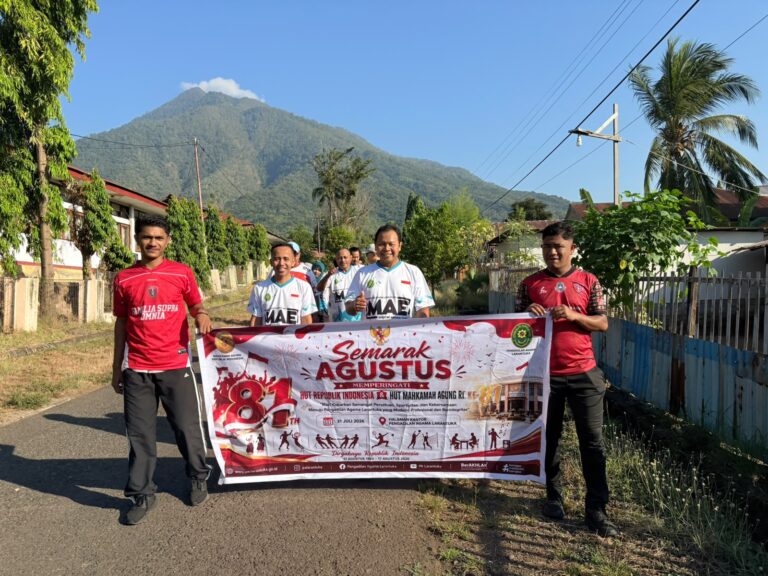 Read more about the article Semarak Agustus PA Larantuka Resmi Dimulai, Meriahkan HUT ke-81 Kemerdekaan Republik Indonesia dengan Beragam Perlombaan