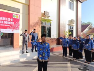 Read more about the article Semangat Persatuan dan Penghargaan Pengabdian Warnai Upacara HUT ke-81 RI di PA Larantuka